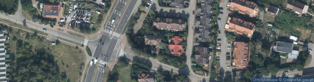 Zdjęcie satelitarne Zbójnicka ul.