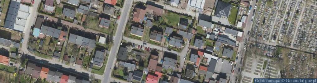 Zdjęcie satelitarne Zbocze ul.