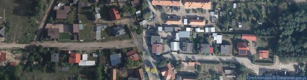 Zdjęcie satelitarne Zbąszyńska ul.