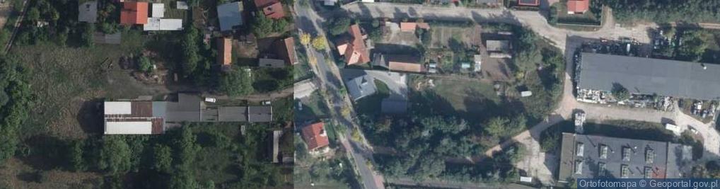 Zdjęcie satelitarne Zbąszyńska ul.