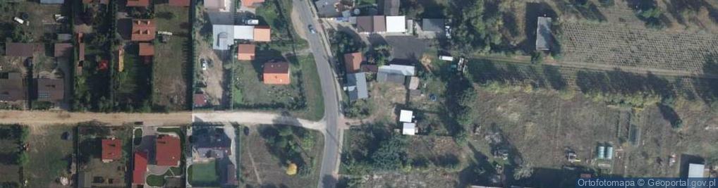 Zdjęcie satelitarne Zbąszyńska ul.