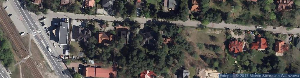 Zdjęcie satelitarne Zbójnogórska ul.