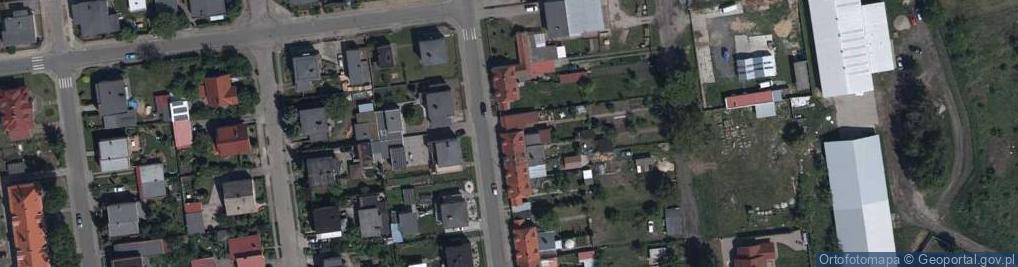 Zdjęcie satelitarne Zbąszyńska ul.