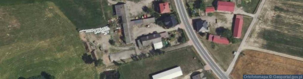 Zdjęcie satelitarne Zbójno ul.