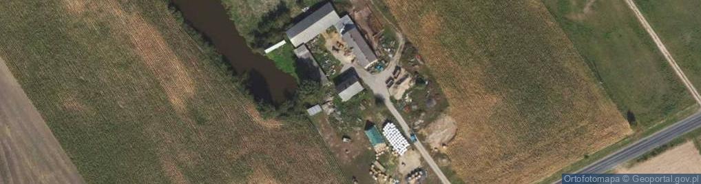 Zdjęcie satelitarne Zbójno ul.