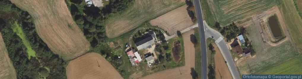 Zdjęcie satelitarne Zbójno ul.