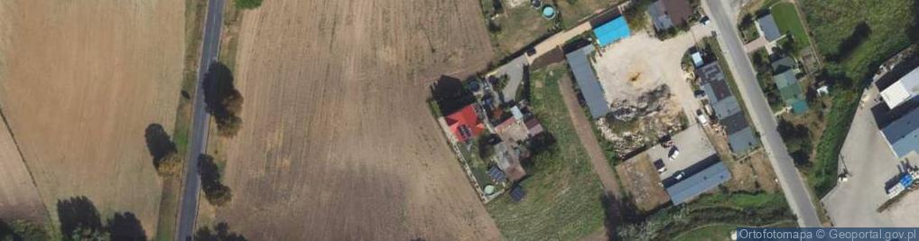 Zdjęcie satelitarne Zbójno ul.