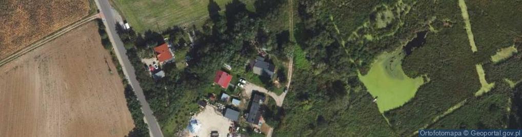 Zdjęcie satelitarne Zbójno ul.