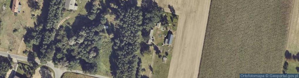 Zdjęcie satelitarne Zborów ul.
