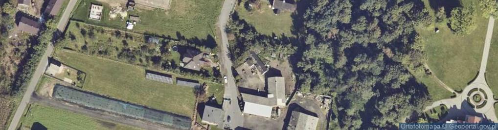 Zdjęcie satelitarne Zborów ul.