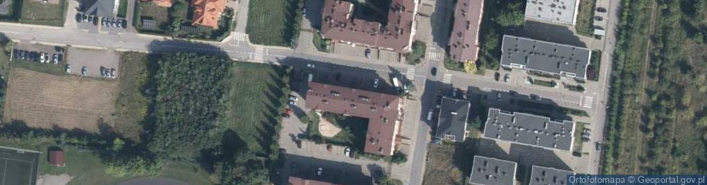 Zdjęcie satelitarne Zdrojowa ul.