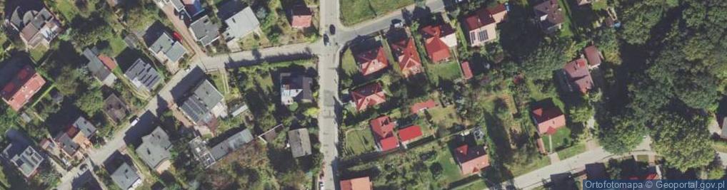 Zdjęcie satelitarne Zdobywców Wału Pomorskiego ul.