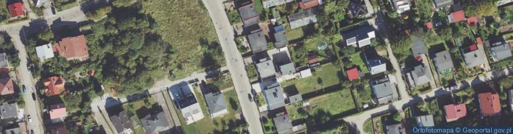 Zdjęcie satelitarne Zdobywców Wału Pomorskiego ul.