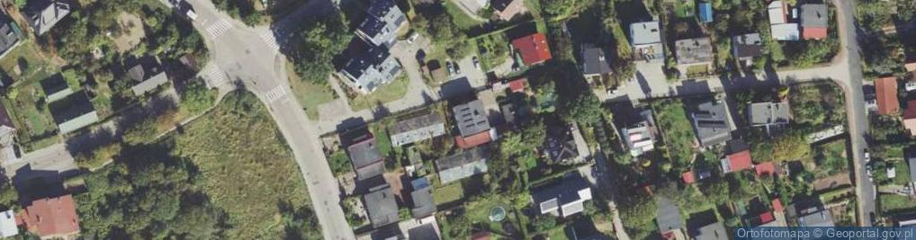 Zdjęcie satelitarne Zdobywców Wału Pomorskiego ul.