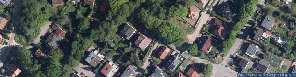 Zdjęcie satelitarne Zdobywców Wału Pomorskiego ul.
