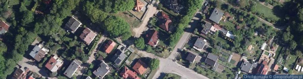 Zdjęcie satelitarne Zdobywców Wału Pomorskiego ul.