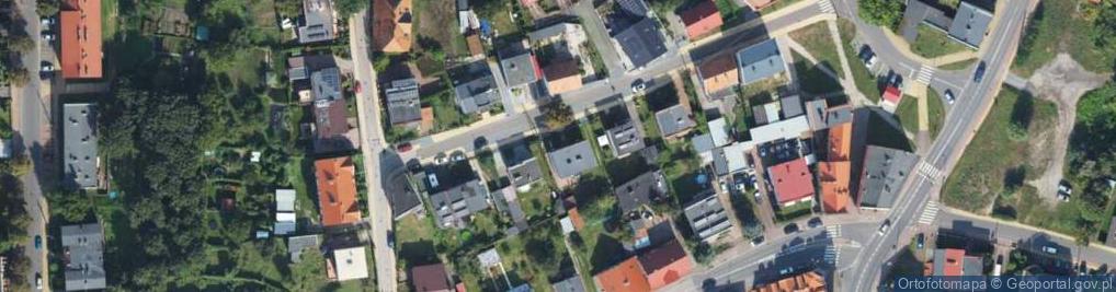 Zdjęcie satelitarne Zduńska ul.