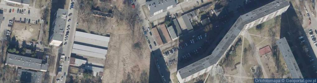 Zdjęcie satelitarne Zduńska ul.