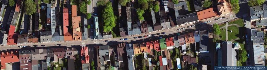 Zdjęcie satelitarne Zduńska ul.