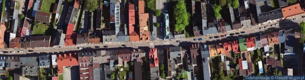 Zdjęcie satelitarne Zduńska ul.