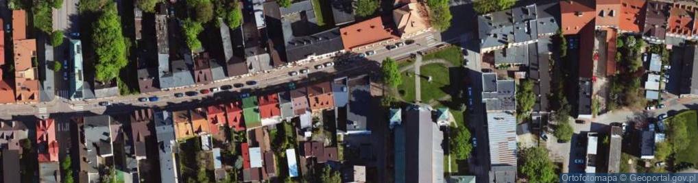 Zdjęcie satelitarne Zduńska ul.