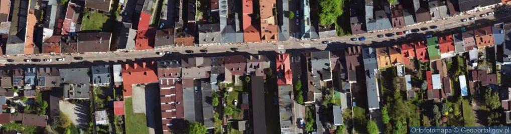 Zdjęcie satelitarne Zduńska ul.