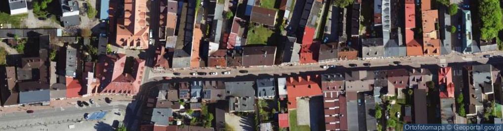 Zdjęcie satelitarne Zduńska ul.