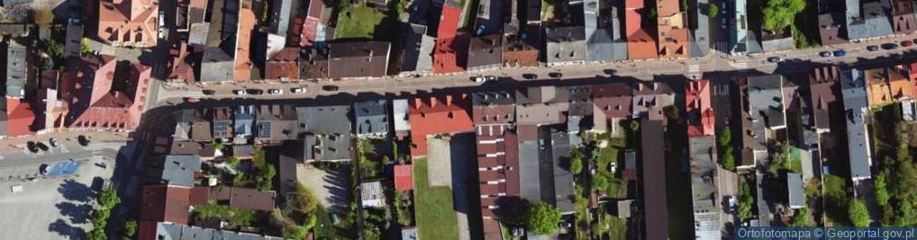 Zdjęcie satelitarne Zduńska ul.