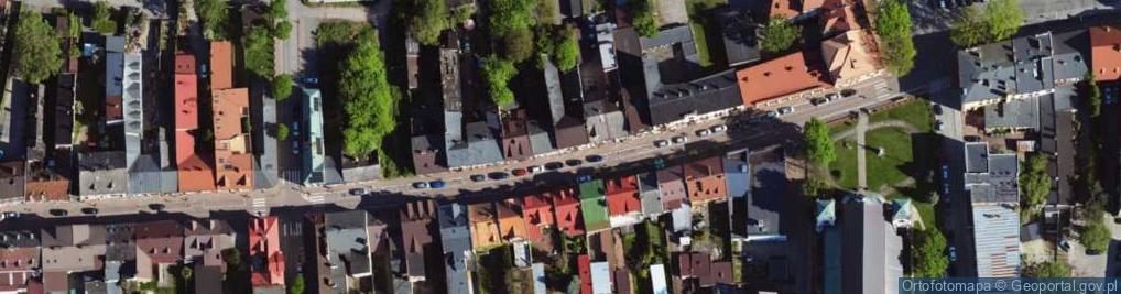 Zdjęcie satelitarne Zduńska ul.