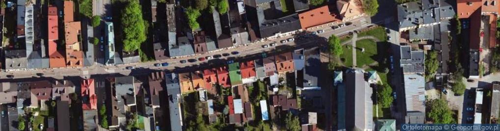 Zdjęcie satelitarne Zduńska ul.