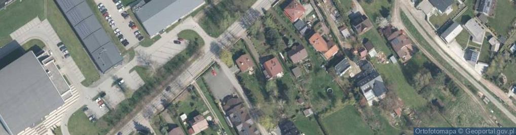 Zdjęcie satelitarne Zdrojowa ul.