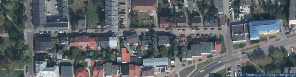 Zdjęcie satelitarne Zdobywców Kosmosu ul.
