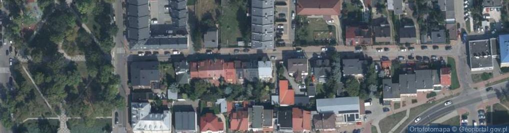 Zdjęcie satelitarne Zdobywców Kosmosu ul.