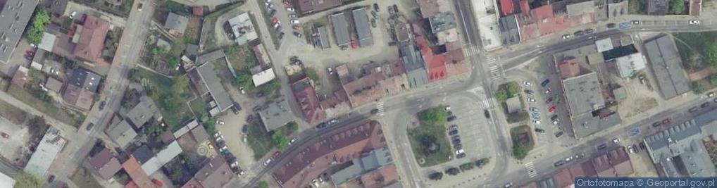 Zdjęcie satelitarne Zduńska ul.