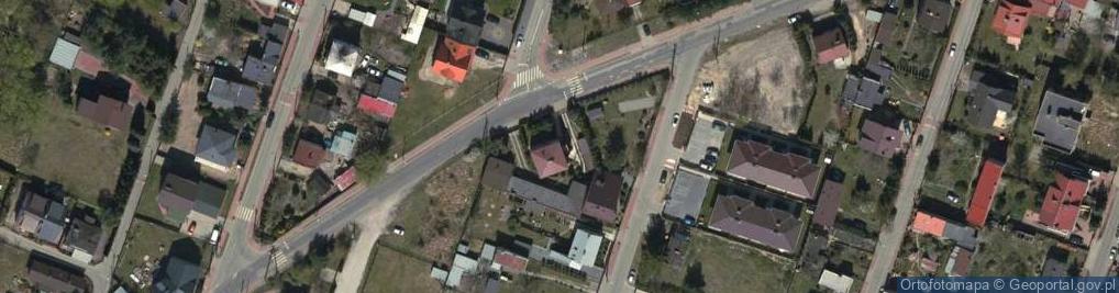 Zdjęcie satelitarne Zdziarska ul.
