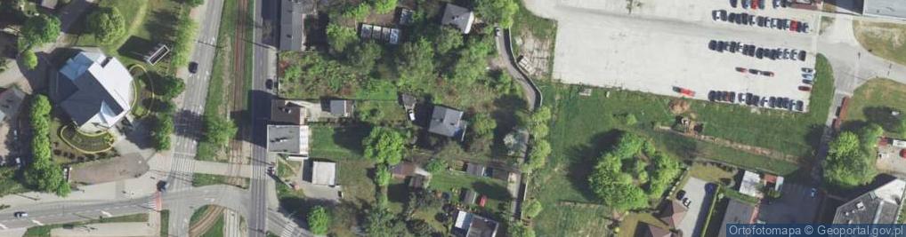 Zdjęcie satelitarne Zdrojowa ul.