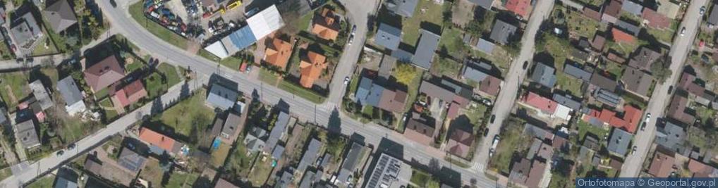 Zdjęcie satelitarne Zdrojowa ul.