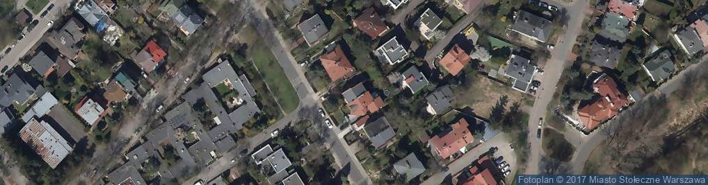 Zdjęcie satelitarne Zdrojowa ul.