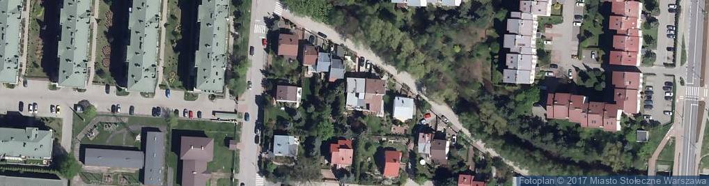 Zdjęcie satelitarne Zdrojowa ul.