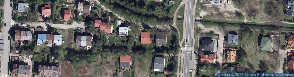 Zdjęcie satelitarne Zdrojowa ul.