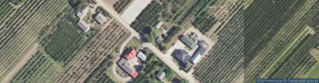 Zdjęcie satelitarne Zdanów ul.