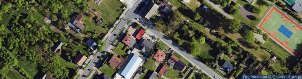 Zdjęcie satelitarne Zduńska ul.