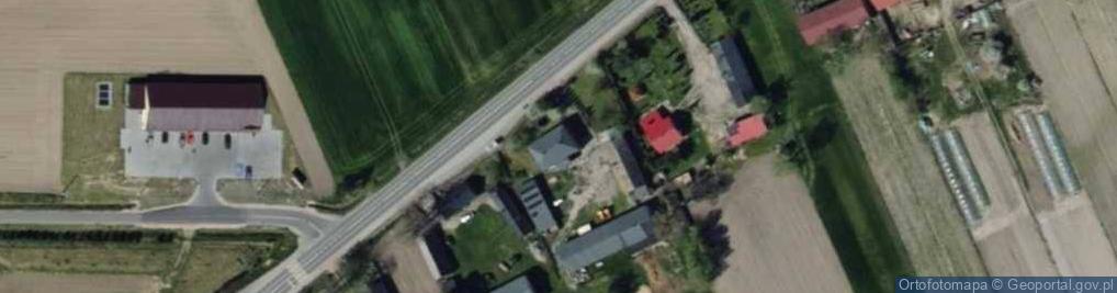 Zdjęcie satelitarne Zduny ul.