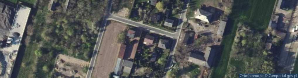 Zdjęcie satelitarne Zduny ul.