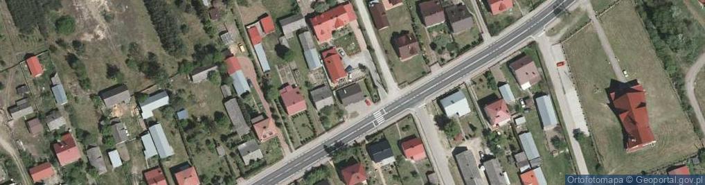 Zdjęcie satelitarne Zdziary ul.