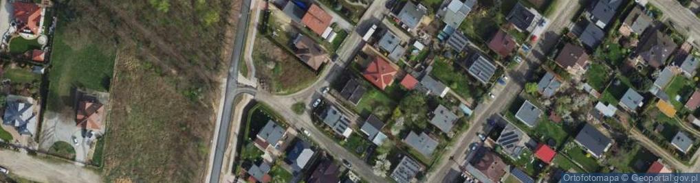 Zdjęcie satelitarne Zduńska ul.