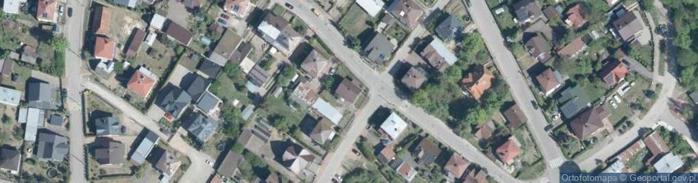 Zdjęcie satelitarne Żeglarska ul.