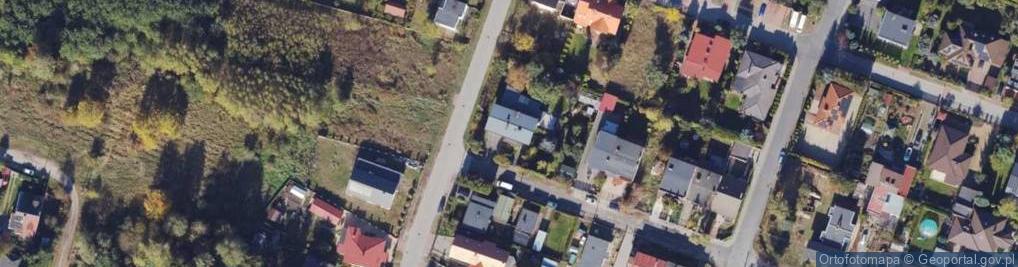 Zdjęcie satelitarne Żeńców ul.