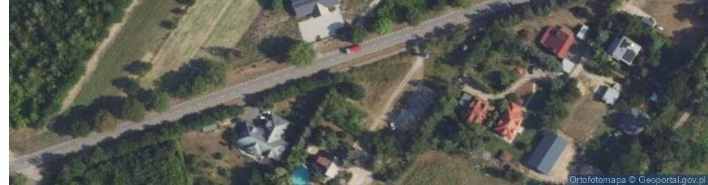 Zdjęcie satelitarne Zegrzyńska ul.