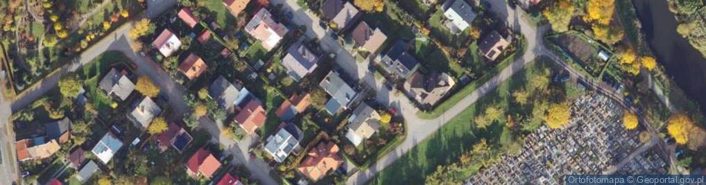 Zdjęcie satelitarne Żeglarska ul.
